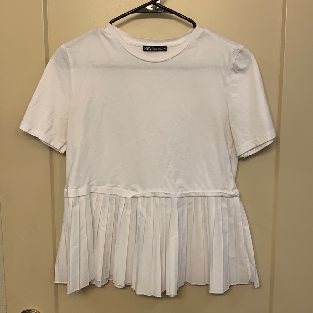 Zara peplum top